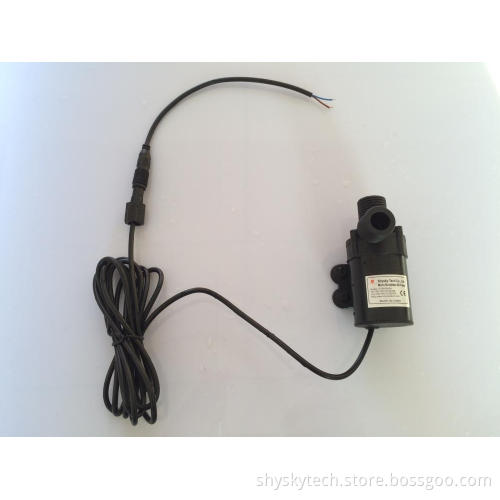9-24Vdc Micro Brushless DC water pump Centrifugal Water Pump Lift 7.5M Flow 750LPH Long life Low noise Absolutely safety
